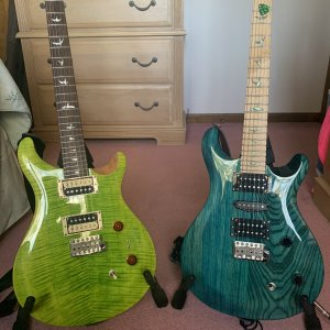 My PRS SE Custom 24-08 and Swamp Ash Special